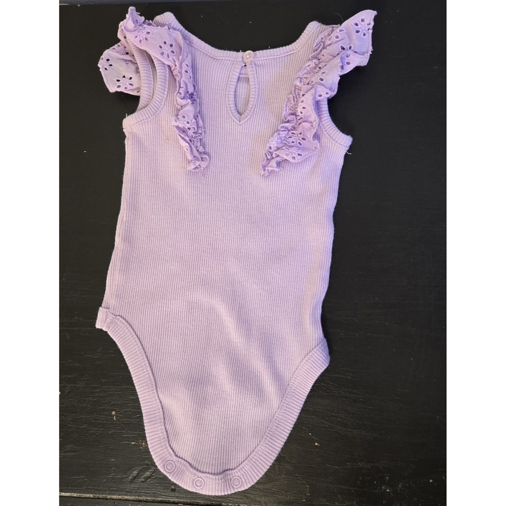 Lot Of 4 Infant Girl's SZ 3 Month OneZs And Dress Spring/Summer Okie Dokie - Picture 8 of 15